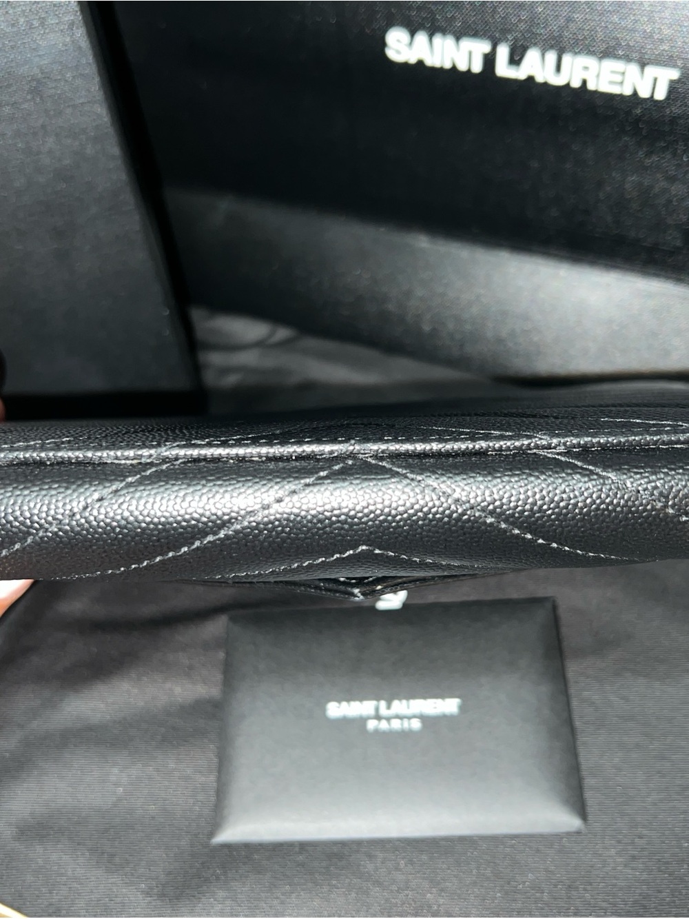 Saint Laurent Monogram Pouch With Removable Strap - Picture 7 of 10